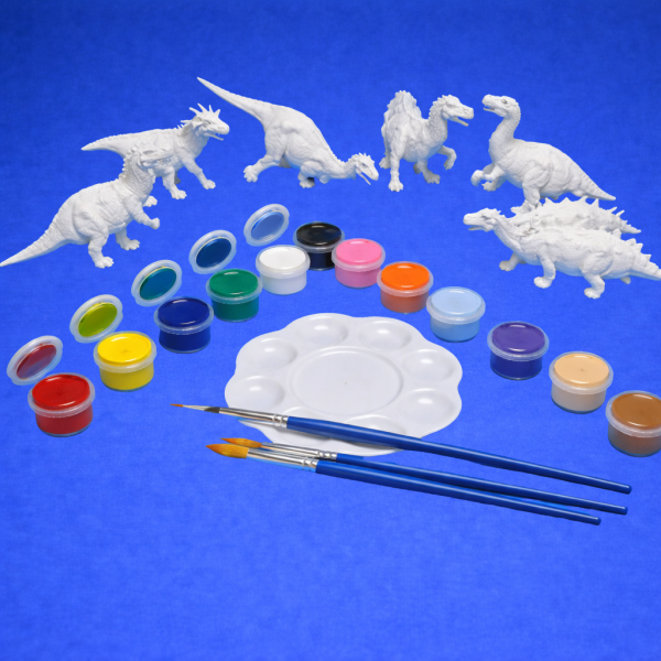Kit créatif dinosaures palette Dinosaures à peindre – Kit créatif 🎨🦖