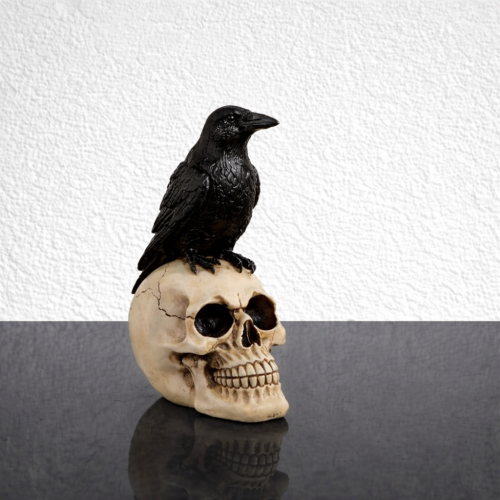 Statue corbeau crane 1 Statue corbeau crane 💀 🐦⬛