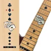 Stickers guitare carte noir Stickers guitare carte 🃏