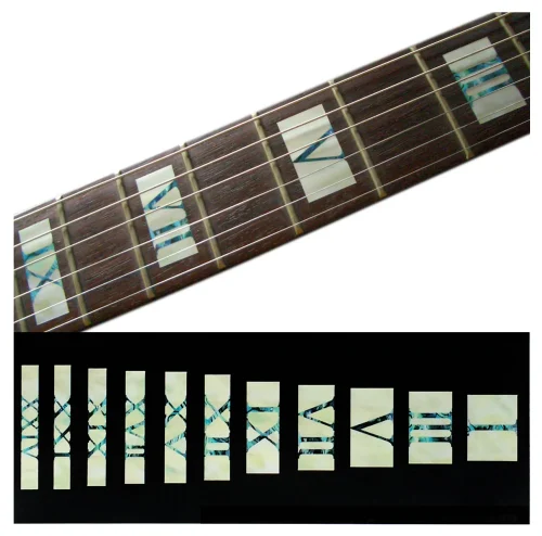 Stickers guitare chiffres romain stickers guitare chiffres romains 🏛