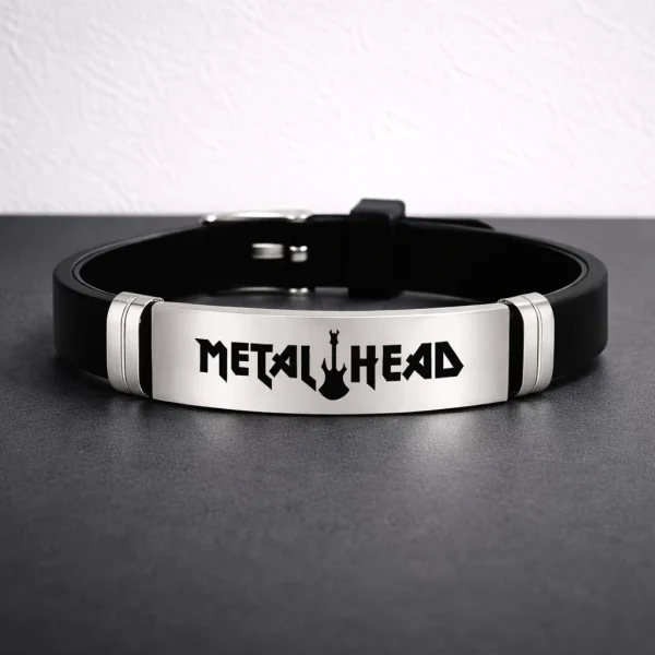 Bracelet metal head Bracelet metalhead 🖤